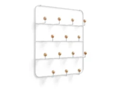 Umbra Türgarderobe Estique 14 Haken, Weiss