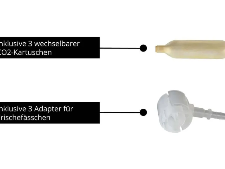 Unold Bierkühler Franzl Schwarz/Silber