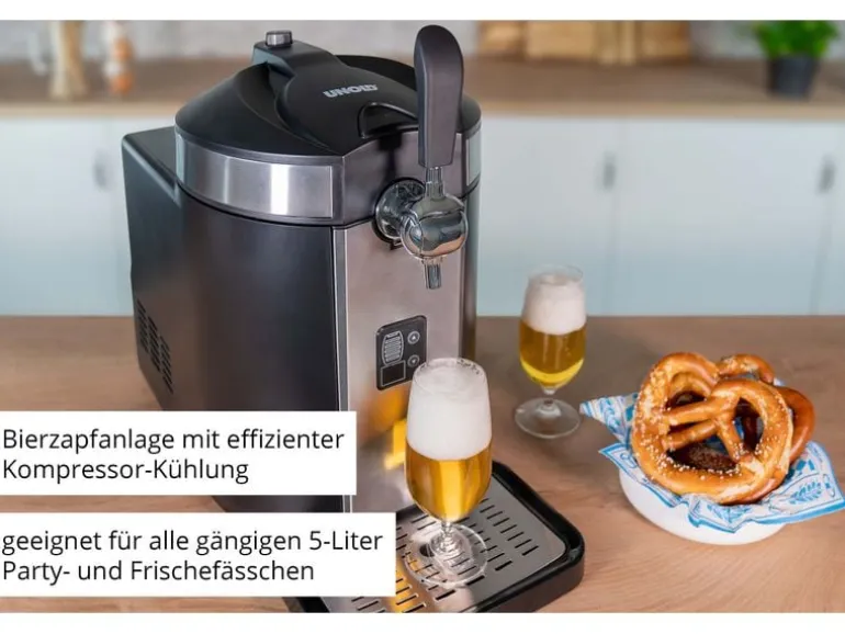 Unold Bierkühler Franzl Schwarz/Silber