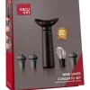 Vacuvin Vakuumpumpe Wine Saver Concerto Set Schwarz