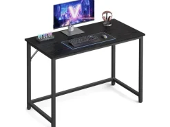 VASAGLE Tisch 100 x 50 x 76 cm Schwarz