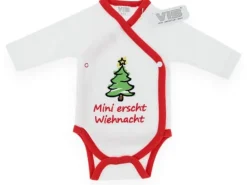 Very Important Baby Body Mini erscht Wiehnacht Weiss/Rot