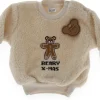 Very Important Baby Pullover Teddy BEARY X-MAS Beige