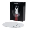 Vinart Weinausgiesser DropStop 4 Stück, Silber