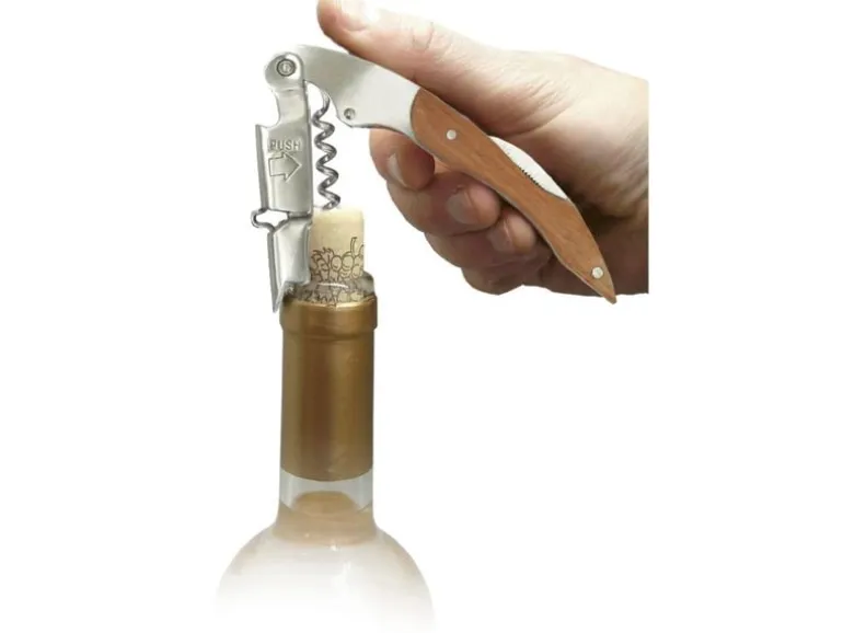 Vin Bouquet Kellnermesser Bambus Braun/Silber
