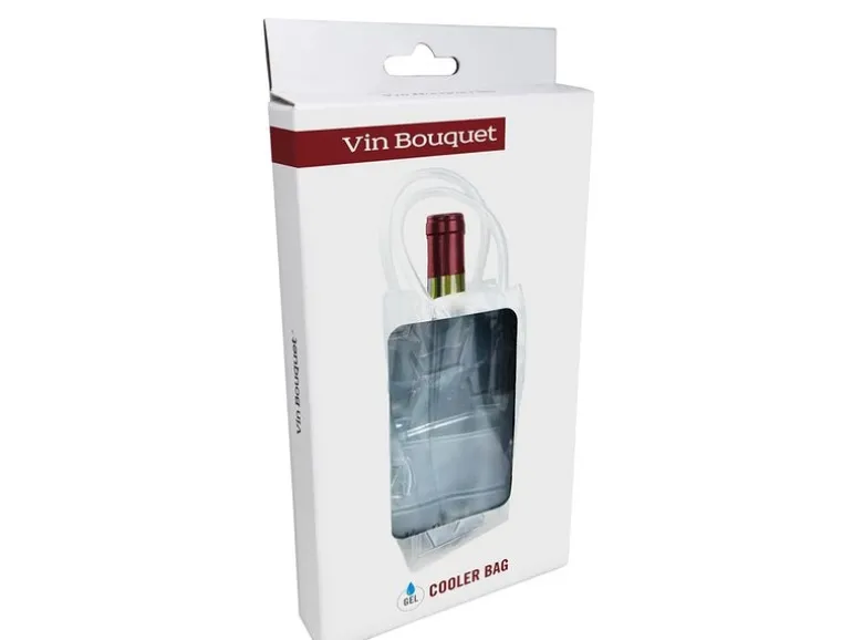 Vin Bouquet mit 2 Griffbändern Transparent