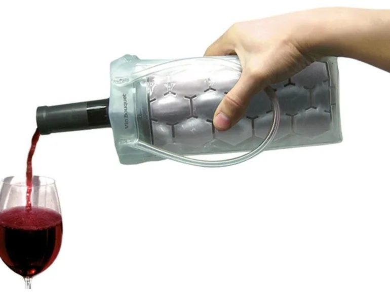 Vin Bouquet mit 2 Griffbändern Transparent