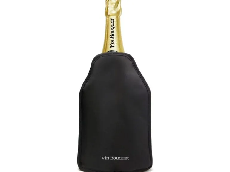 Vin Bouquet Vin Bouquet Flaschenkühler Anti-Slip Schwarz