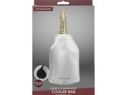Vin Bouquet Vin Bouquet Flaschenkühler Anti-Slip Silber