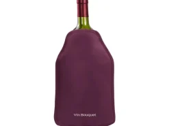 Vin Bouquet Vin Bouquet Flaschenkühler Anti-Slip Weinrot