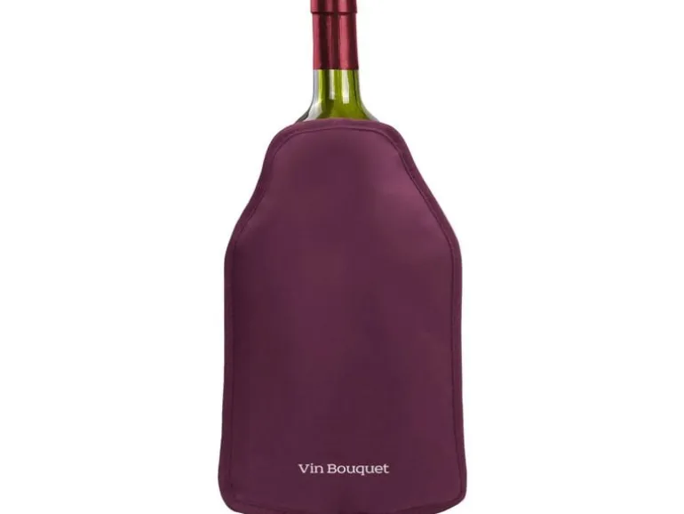 Vin Bouquet Vin Bouquet Flaschenkühler Anti-Slip Weinrot