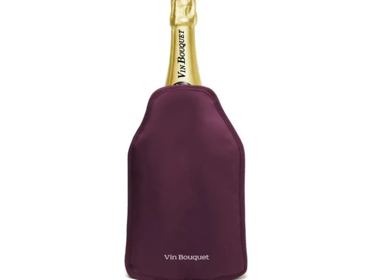 Vin Bouquet Vin Bouquet Flaschenkühler Anti-Slip Weinrot