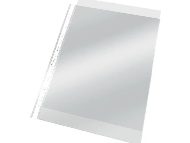 VON Prospekthülle Transparent, 100 Stück