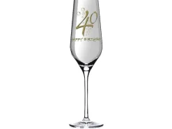 Wate Sektglas Happy Birthday "40"