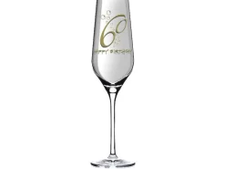 Wate Sektglas Happy Birthday "60"
