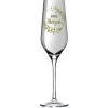 Wate Sektglas von Herzen