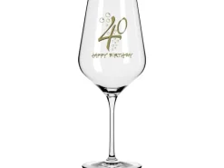 Wate Weinglas Happy Birthday "40"