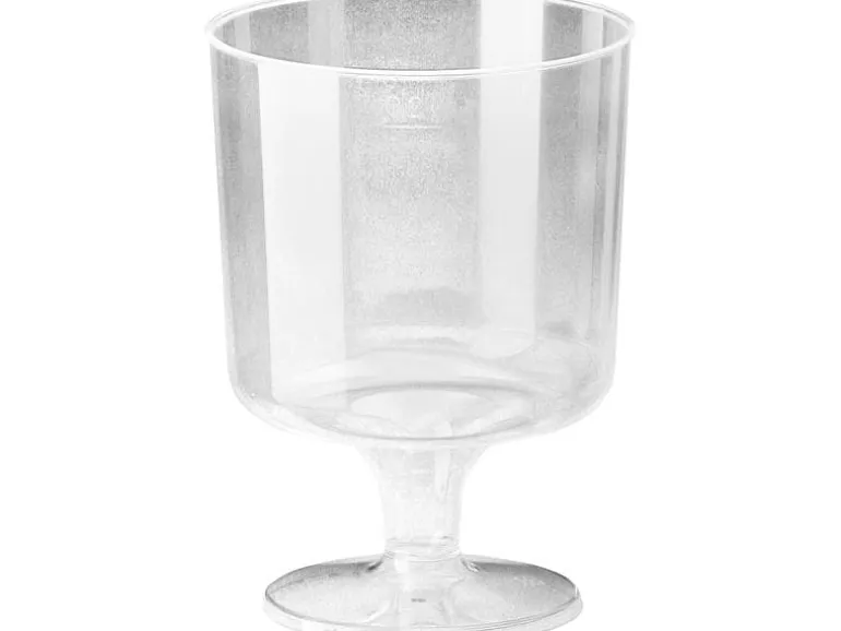 Weita Einweg-Weinglas 200 ml 10 Stück, Transparent