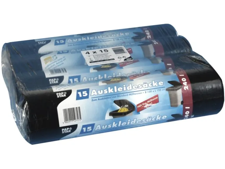 Weita Kehrichtsack Papstar 240 l, 60 Stück