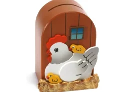 Weizenkorn Spardose Huhn