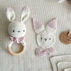 Welcomebabybox Geschenkset Meli – Decke & Rasselhase