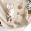Welcomebabybox Geschenkset Timo – Decke & Hase