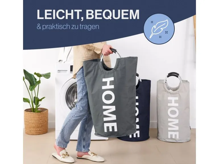 Wellenborg Wellenborg Wäschesack 82 l dunkelgrau