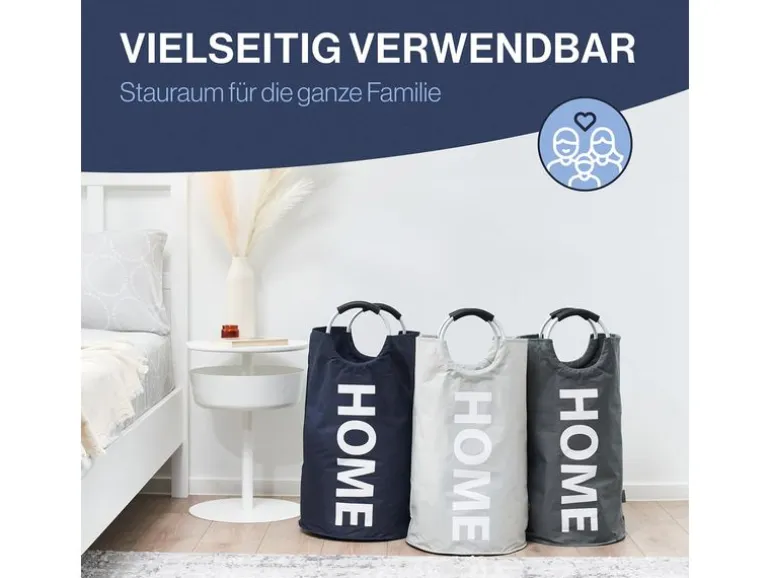 Wellenborg Wellenborg Wäschesack 82 l dunkelgrau
