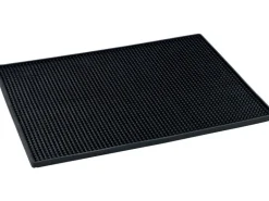 Wenko Abtropfmatte Maxi 40 x 30 cm, Schwarz