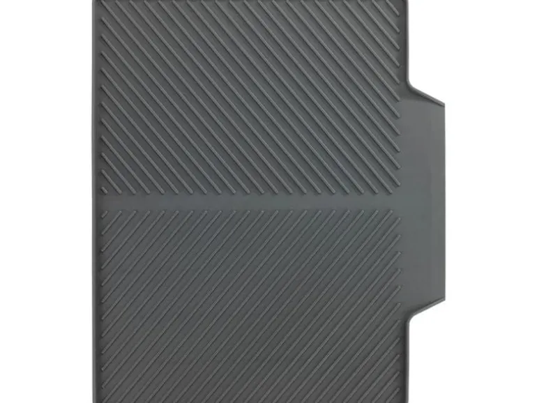Wenko Abtropfmatte Nelia Maxi 34 x 3 x 40 cm, Grau