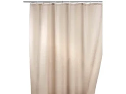 Wenko Duschvorhang Anti-Schimmel 180 x 200 cm, Beige