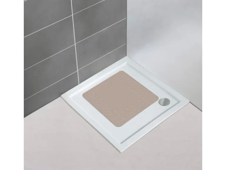Wenko Duschwanneneinlage Mirasol Taupe