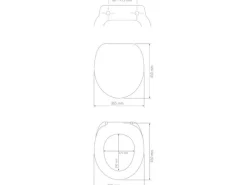 Wenko WC-Sitz Yak Easy Close, Thermoplast, bis 350 kg