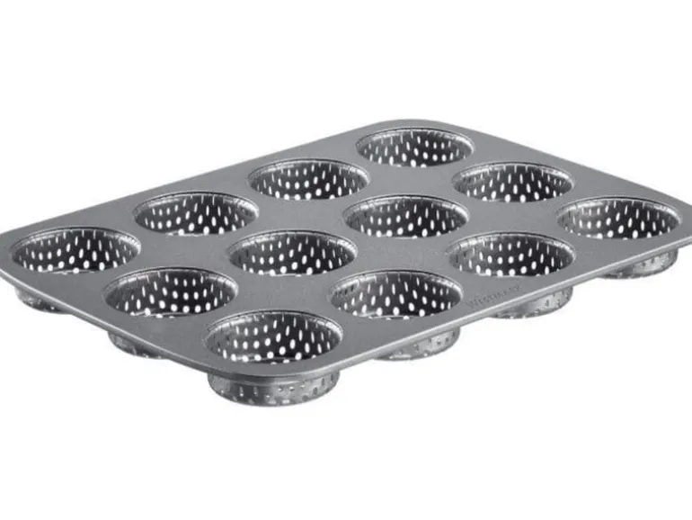Westmark 12er Burger Brötchen Backform Mini, 29 x 22 cm
