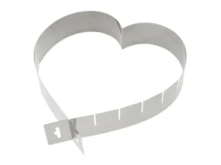 Westmark Herzbackform, Edelstahl, 19 x 5 cm Herz