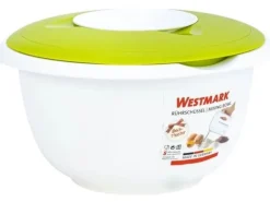 Westmark Rührschüssel mit Spritzschutz, apfelgrün, 3 l