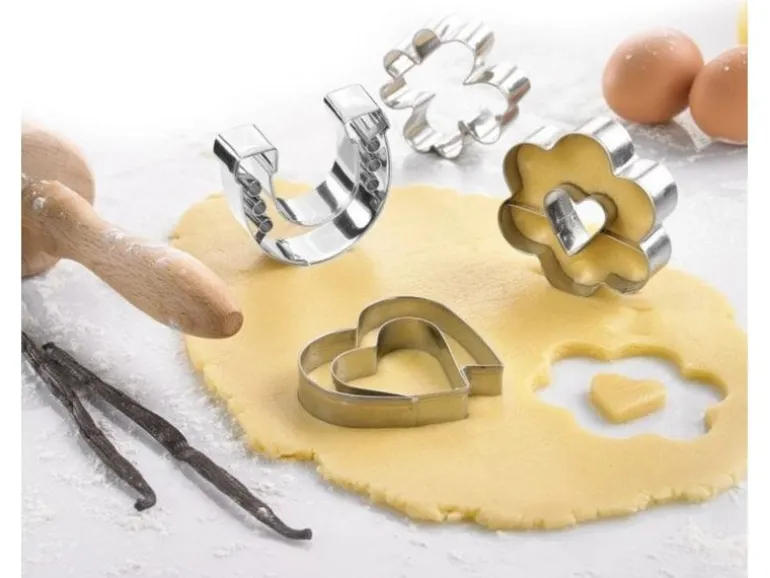 Westmark 4-tlg. Set Ausstechform Glück und Liebe Liebe