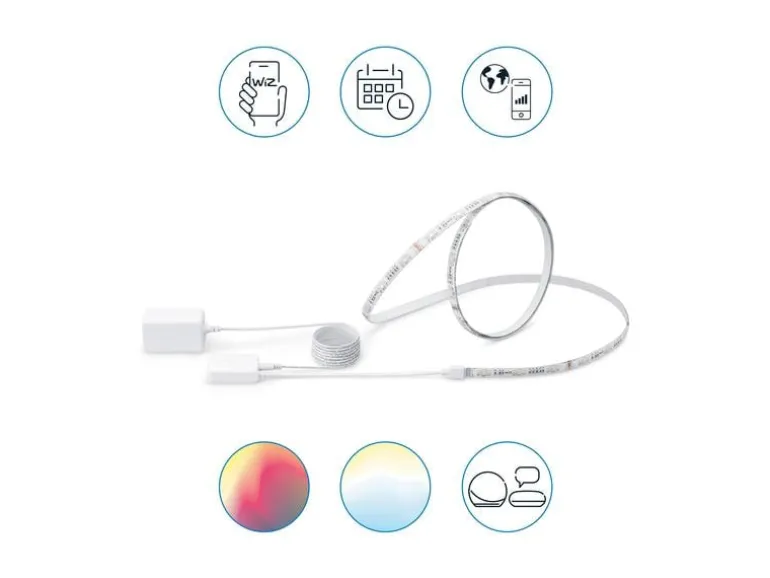 WiZ LED Stripe 20W 2m Tunable White & Color Einzelpack