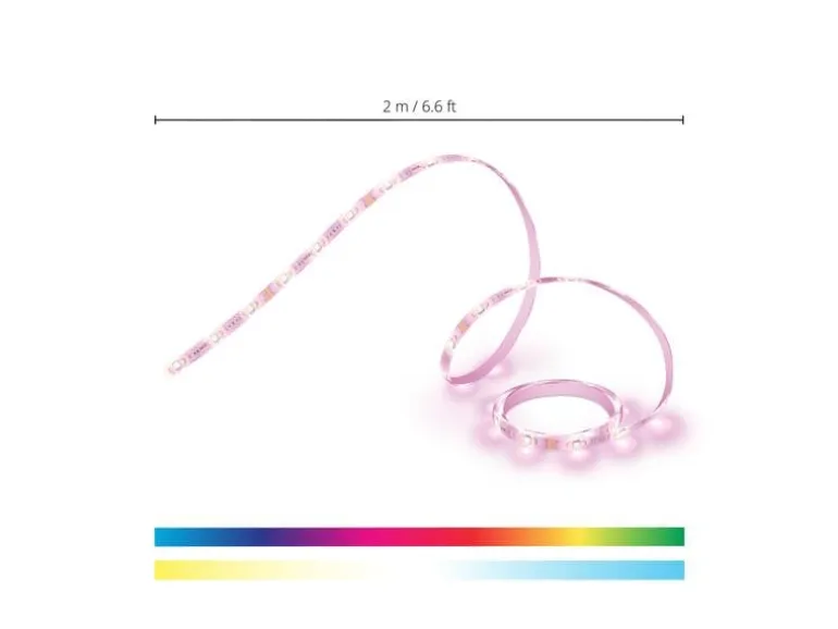 WiZ LED Stripe 20W 2m Tunable White & Color Einzelpack