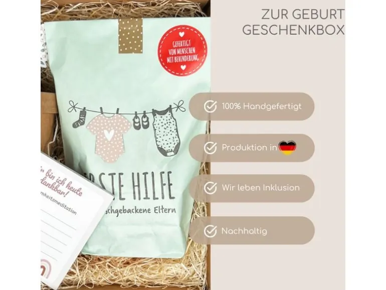Wunderle Wunderle Geschenkbox für werdende Eltern