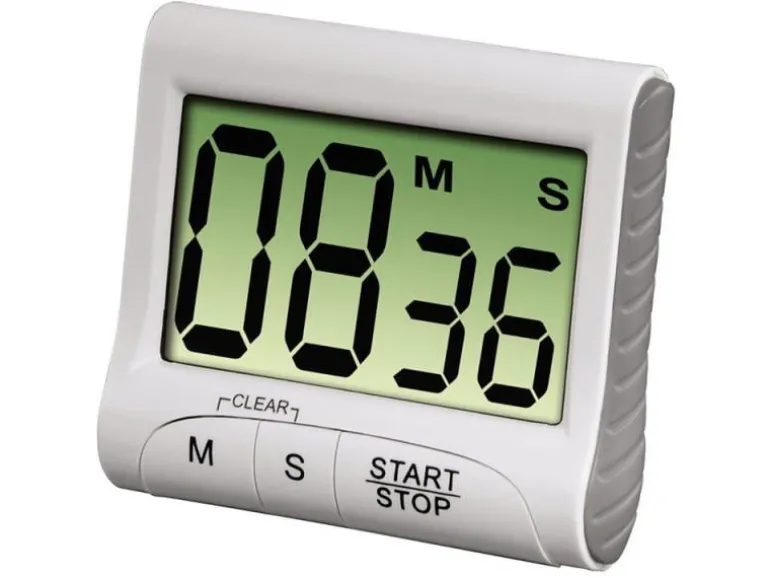 Xavax Küchentimer Countdown Weiss