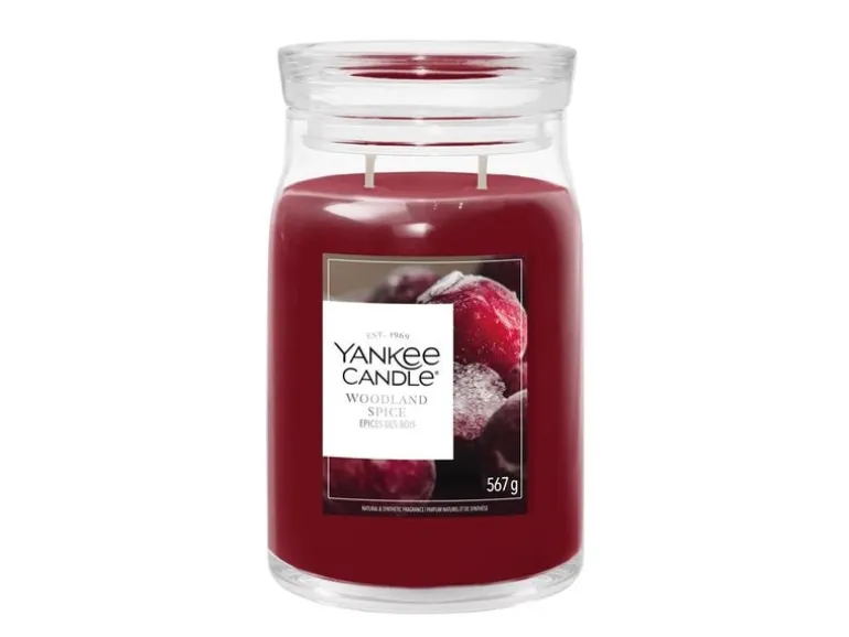 Yankee Candle Signature Duftkerze Woodland Spice Large Jar