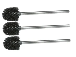 Zeller Present Ersatzbürste 3er Set Schwarz