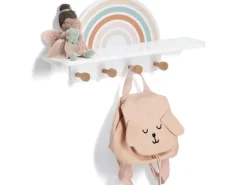 Zeller Present Kinder-Wandgarderobe Rainbow