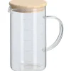 Zeller Present Messbecher mit Bambusdeckel 1 Liter