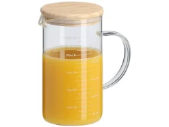 Zeller Present Messbecher mit Bambusdeckel 1 Liter