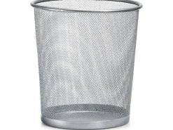 Zeller Present Papierkorb Mesh 12 l, Silber