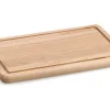 Zeller Present Schneidebrett mit Saftrille 23 cm x 35 cm