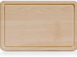 Zeller Present Schneidebrett mit Saftrille 23 cm x 35 cm