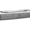 Zeller Present Unterbettkommode Vlies, 103 x 45 x 15 cm, Grau